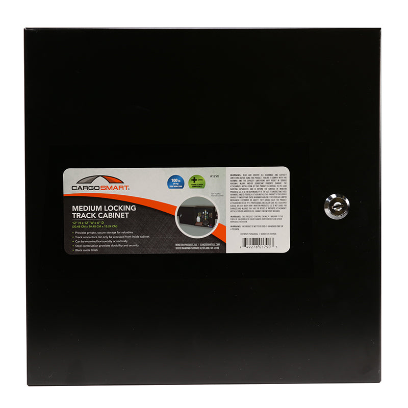 Medium Locking Track Matte Black CargoSmart LLC