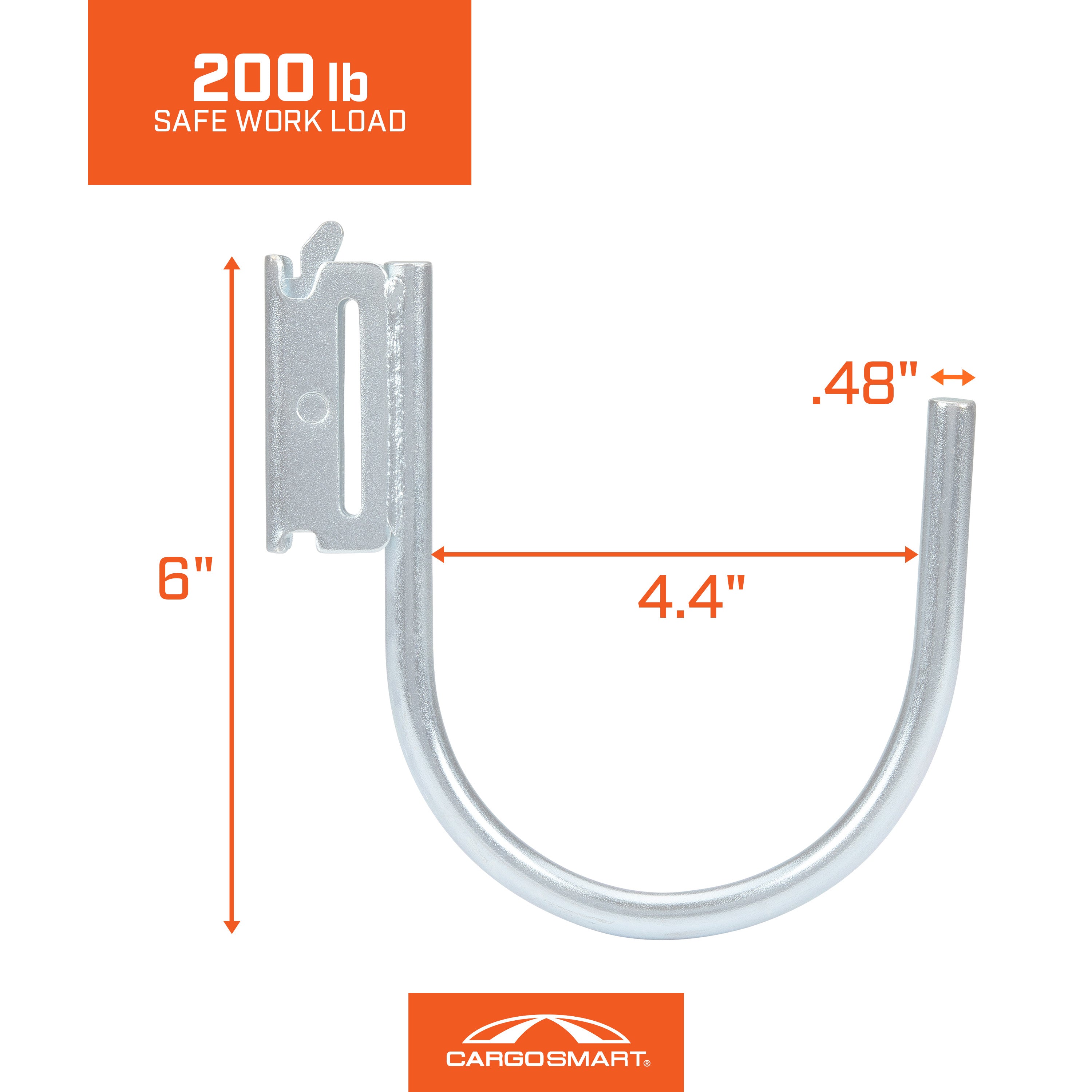 Container J Hook Large J Hook - Zinc Plated – CargoSmart LLC