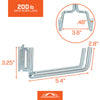 Extended Dual Arm Tool Hook