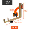 Adjustable Dual Track Brackets