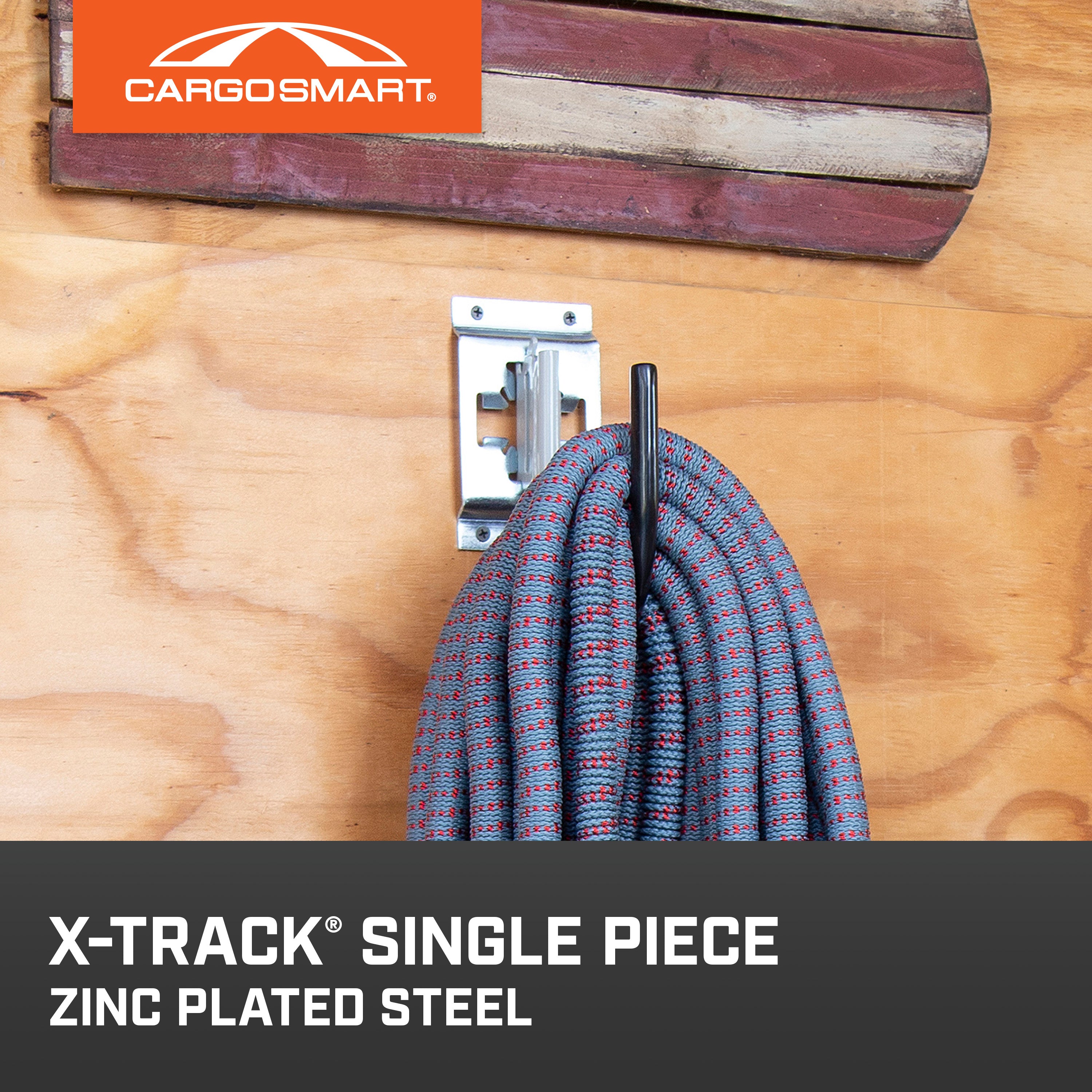 Single X-Track® Rail in Zinc – CargoSmart LLC