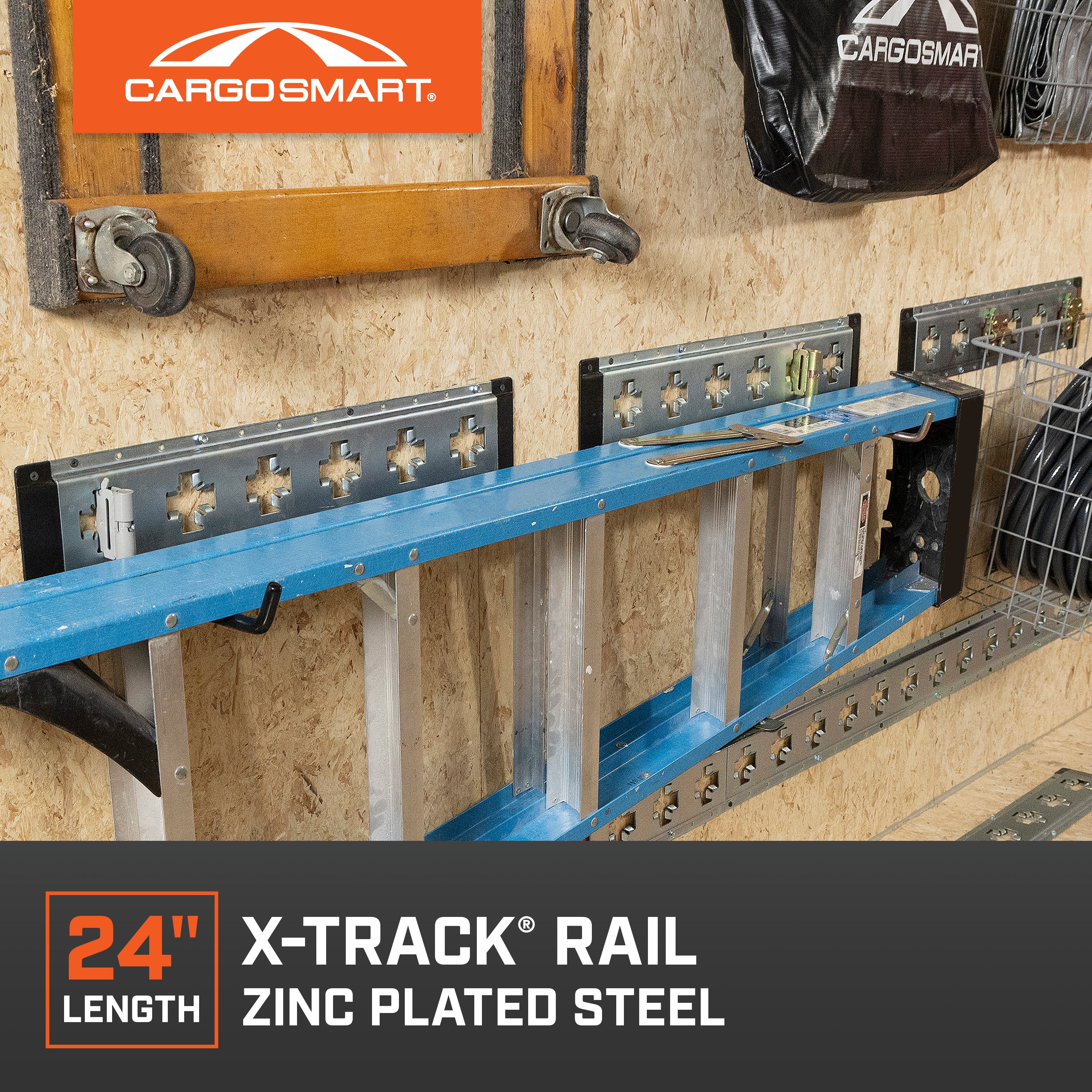 X-Track® Rail in Zinc – CargoSmart LLC