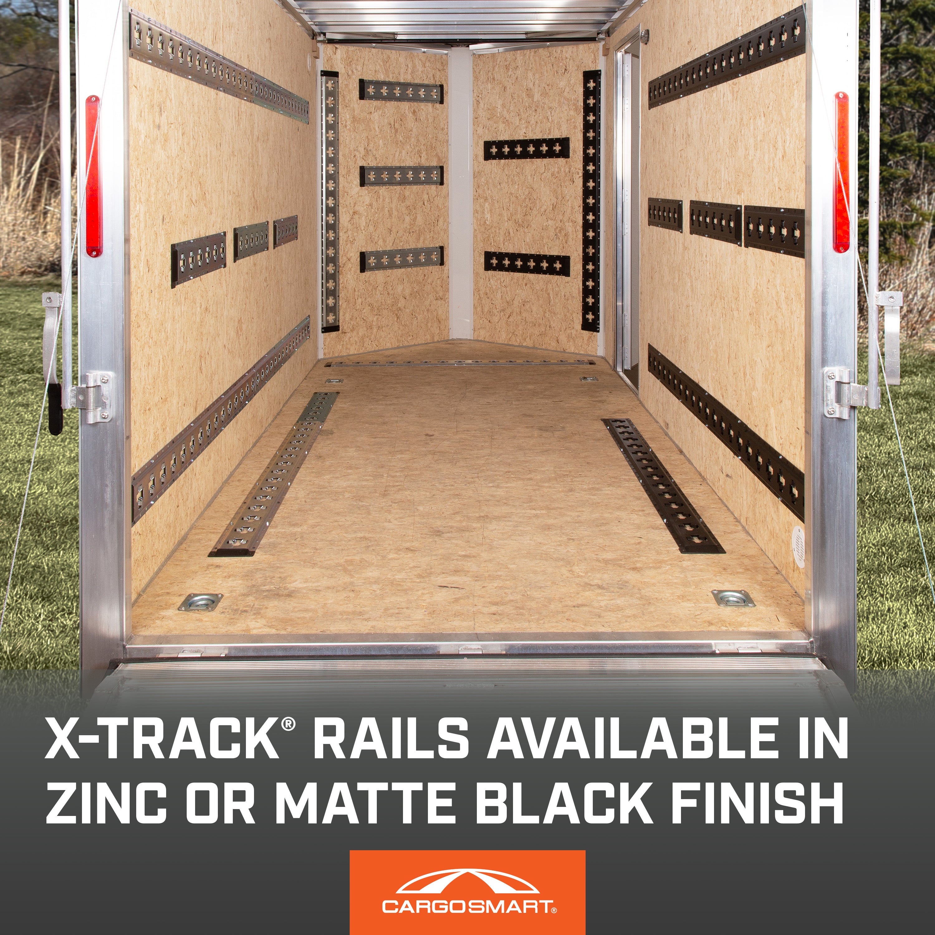 X-Track® Rail in Zinc – CargoSmart LLC
