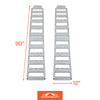 Folding S-Curve Ramp with Treads - 2 pack