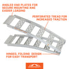 Folding S-Curve Ramp with Treads - 2 pack