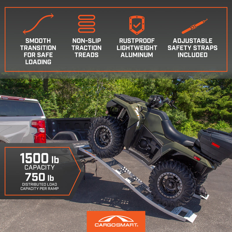 Fixed S-Curve Ramp with Treads - 2 pack – CargoSmart LLC