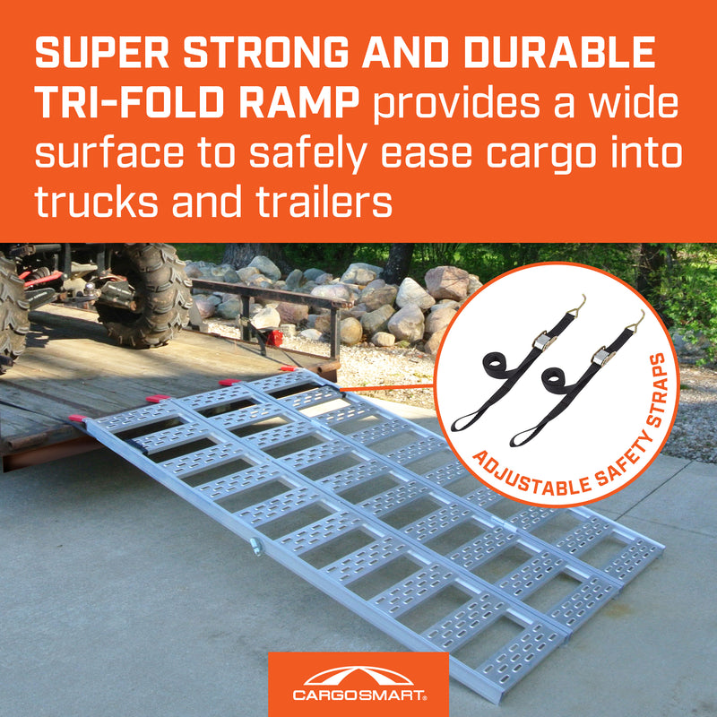 Tri-Fold Ramp with Treads – CargoSmart LLC