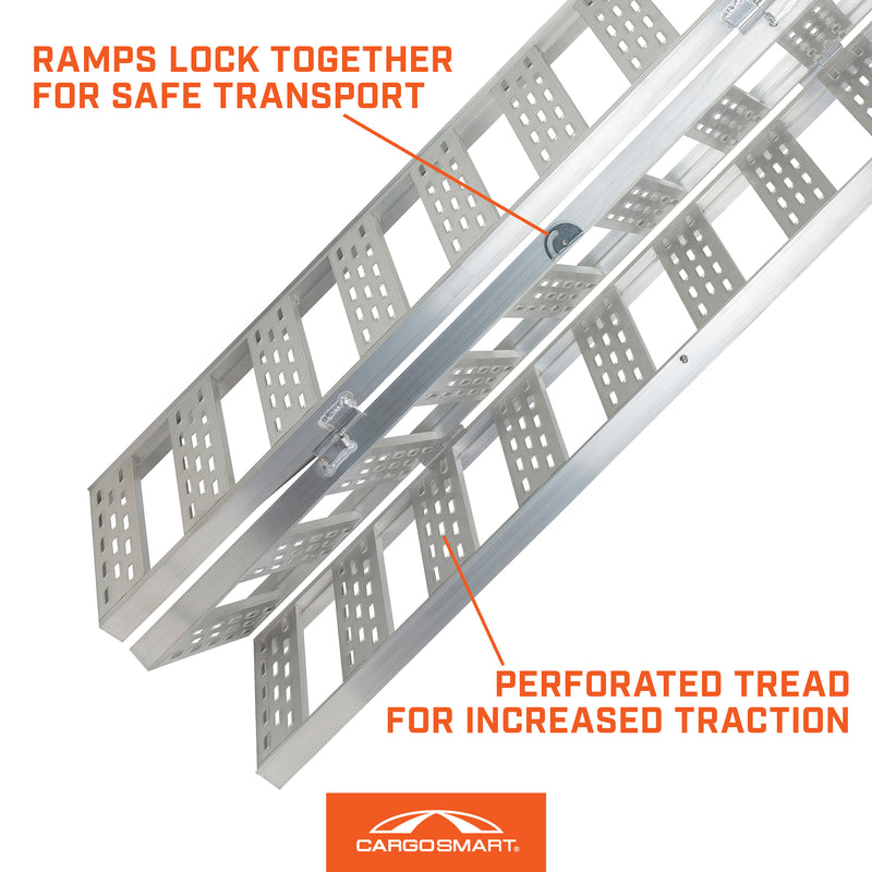 Tri-Fold Ramp with Treads โ CargoSmart LLC