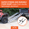 Straight Fixed Ramp with Treads - 2 pack