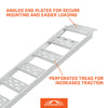 Straight Fixed Ramp with Treads - 2 pack