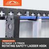 Rotating Safety Ladder Hook - Grey Powder Coat