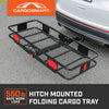 Folding Hitch Mounted Cargo Carrier