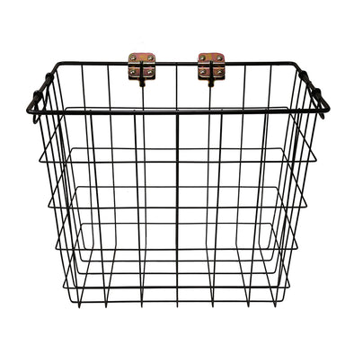 Large Wire Basket - Matte Black