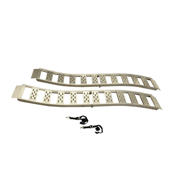 Folding S-Curve Ramp with Treads - 2 pack