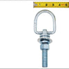 Standard Duty Rotating D-Ring Bed Bolt - Removable