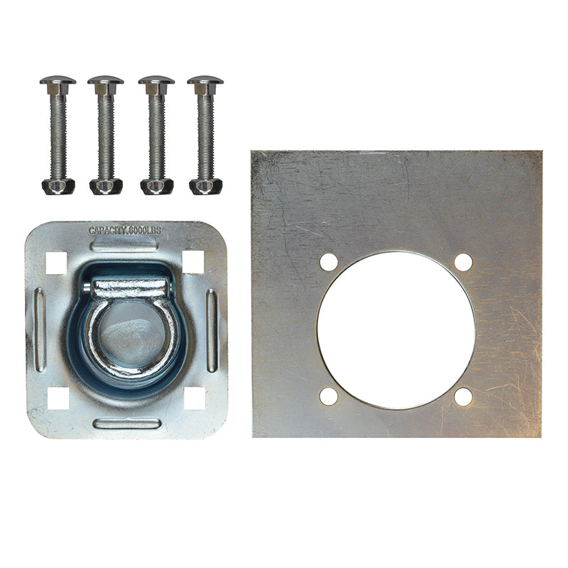 Winston 877 Prod Recessed D-Ring w/Back Plate