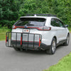Folding Hitch Mounted Cargo Carrier